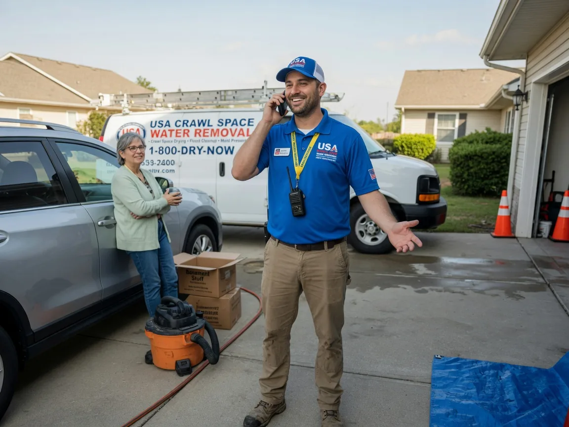 Crawl Space Water Removal Hiltons, VA FAQs